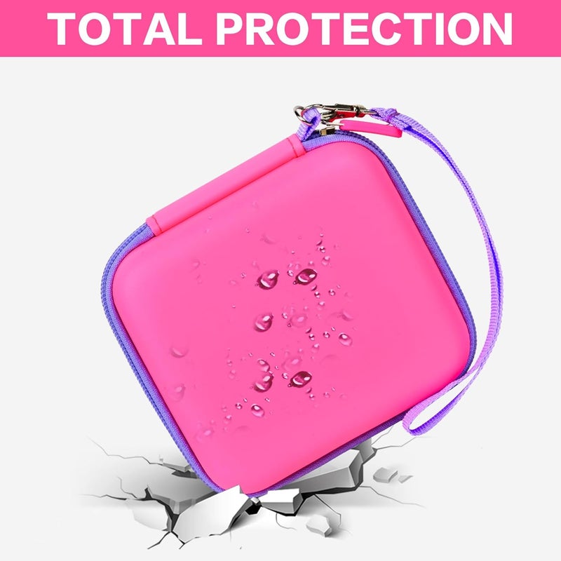 PAIYULE Kids Instant Print Camera Case Compatible with ESOXOFFORE for Dylanto for DUDUDRAGON for GKTZ for ETIKEZ for Dafotil for Careenoah for Aasonida Digital Video Prints Paper Bag (Box Only) Bright Pink - Image 4